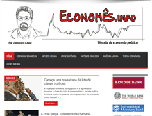 Tablet Screenshot of economes.info